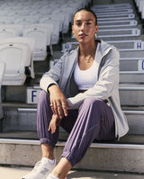 Aero Oversized Jogger, Dusted Grape/Silver Reflective
