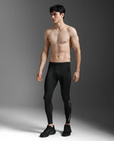 Core Compression Tights, Black/Silver