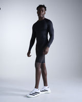 Core Compression Long Sleeve, Black/Black