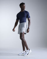 Core Compression Short Sleeve, Navy/Navy