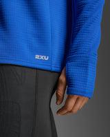 Ignition Haptic 1/4 Zip, Surf/Silver Reflective