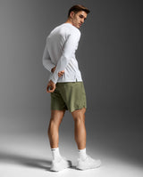 Aero Mesh Long Sleeve, White/Silver Reflective