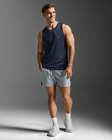 Aero Mesh Tank, Midnight/Silver Reflective