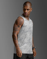 Aero Mesh Tank, Weathervane Marble/Black Reflective