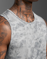 Aero Mesh Tank, Weathervane Marble/Black Reflective