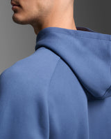 Motion Smooth Spacer Hoodie, Indigo/Indigo