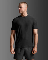 Signature Soft Jersey Tee, Black/Black