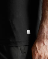 Signature Soft Jersey Tee, Black/Black