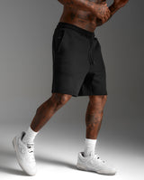 Commute Smooth Spacer Shorts, Black/Black