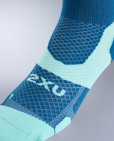Vectr Light Cushion Crew Socks, Majol/Jelly Mint