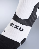 Vectr Light Cushion Crew Socks, White/Black