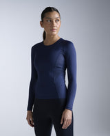 Core Compression Long Sleeve, Midnight/Midnight