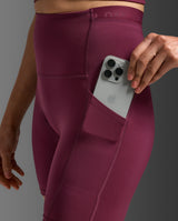 Form Stash Hi-Rise Bike Shorts, Amaretto/Amaretto