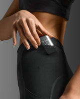 Form Stash Hi-Rise Compression 3/4 Tights, Black/Black