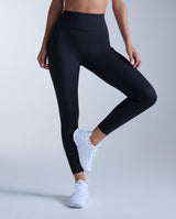 Flex Hi-Rise Compression 7/8 Tights, Black/Black