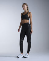 Light Speed Kinesis Hi-Rise Compression Tights, Black/Black