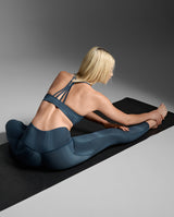 Form Strappy Low Impact Bra, Dark Sage Glass/Dark Sage