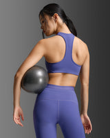 Form Racerback Medium Impact Bra, Future Dusk/Future Dusk