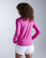 Aero Mesh Long Sleeve, Rose Violet/Rose Reflective