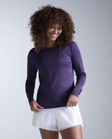 Aero Mesh Long Sleeve, Velvet Purple/Purple Reflective