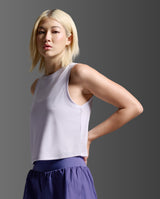 Aero Mesh Crop Tank, Virtual Violet/Violet Reflective