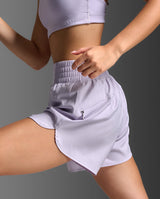 Aero Hi-Rise 4 Inch Shorts, Virtual Violet/Violet Reflective