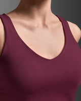 Fluid Longline Bra, Amaretto/Amaretto