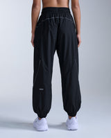 Aero Oversized Jogger, Black/Silver Reflective