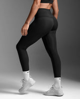 Fluid Hi-Rise Tights, Black/Black