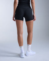 Fluid Hi-Rise 5 Inch Shorts, Black/Black