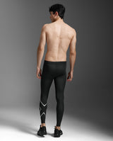 Core Compression Tights, Black/Silver