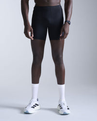 Core Compression 1/2 Shorts, Black/Black