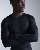 Core Compression Long Sleeve, Black/Black