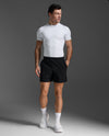 Core Compression Short Sleeve - WHITE/NO LOGO