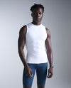 Core Compression Sleeveless - WHITE/WHITE