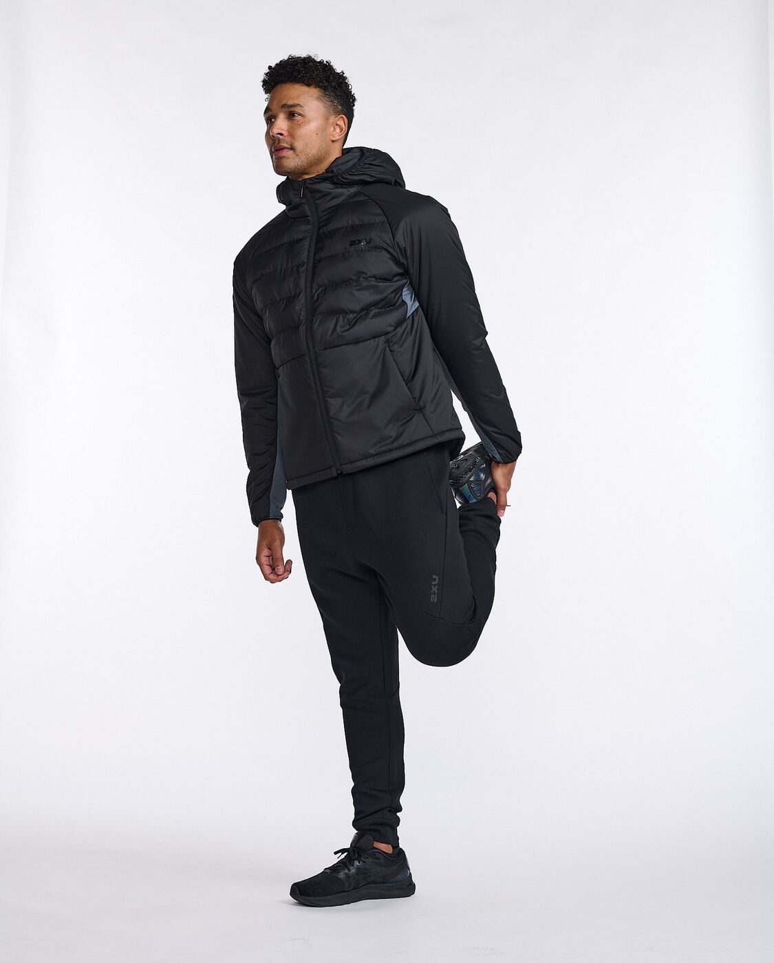 Commute Packable Insulation Jacket, Black/Turbulence