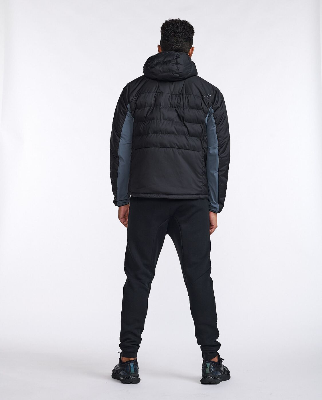 Commute Packable Insulation Jacket, Black/Turbulence