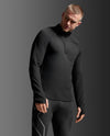 Ignition Haptic 1/4 Zip - BLACK/SILVER REFLECTIVE