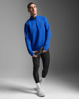 Ignition Haptic 1/4 Zip, Surf/Silver Reflective