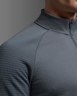 Ignition Haptic 1/4 Zip, Turbulence/Black Reflective