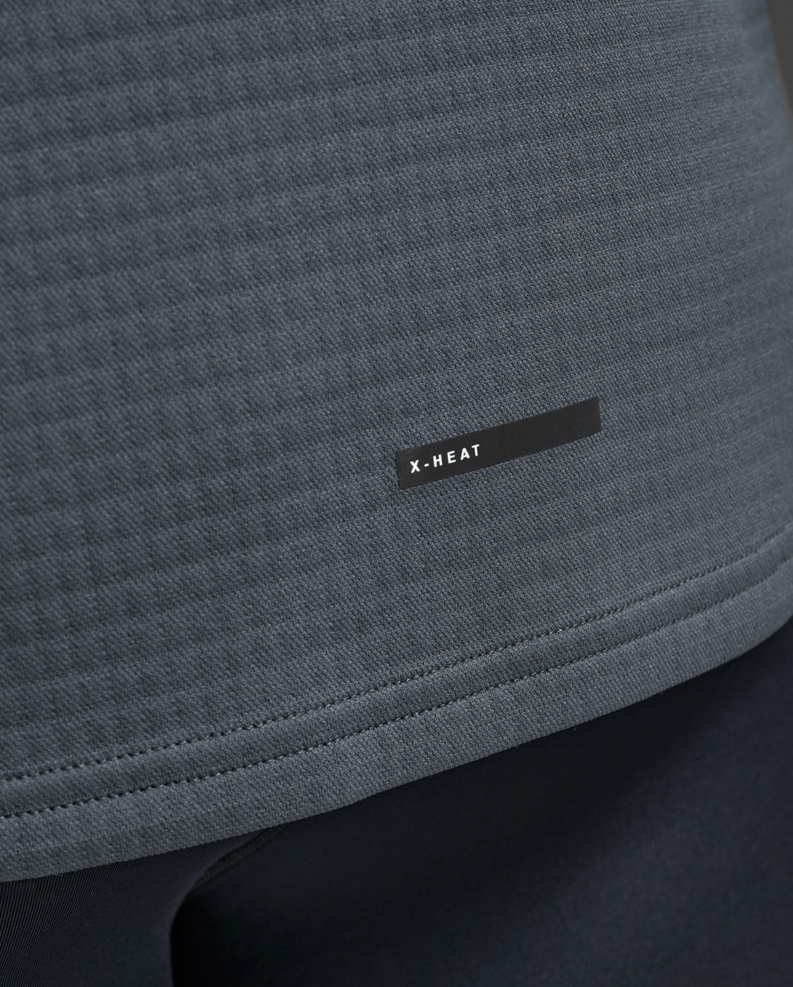 Ignition Haptic 1/4 Zip, Turbulence/Black Reflective
