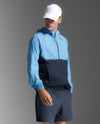 Aero Hex Windbreaker - Azure/Midnight