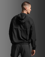 Aero Hex Windbreaker, Black/Black Reflective