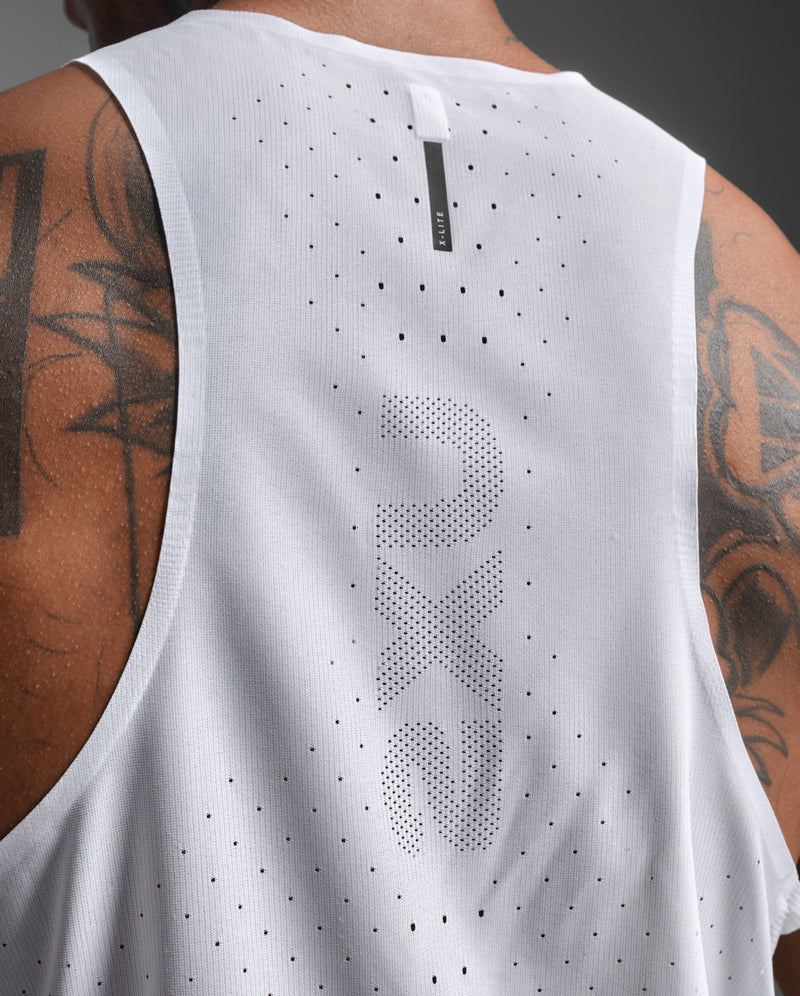 Light Speed React Singlet, Blue Gradient/Black Reflective