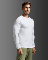 Aero Mesh Long Sleeve, White/Silver Reflective