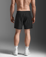 Motion 2-In-1 5 Inch Shorts, Black/Black