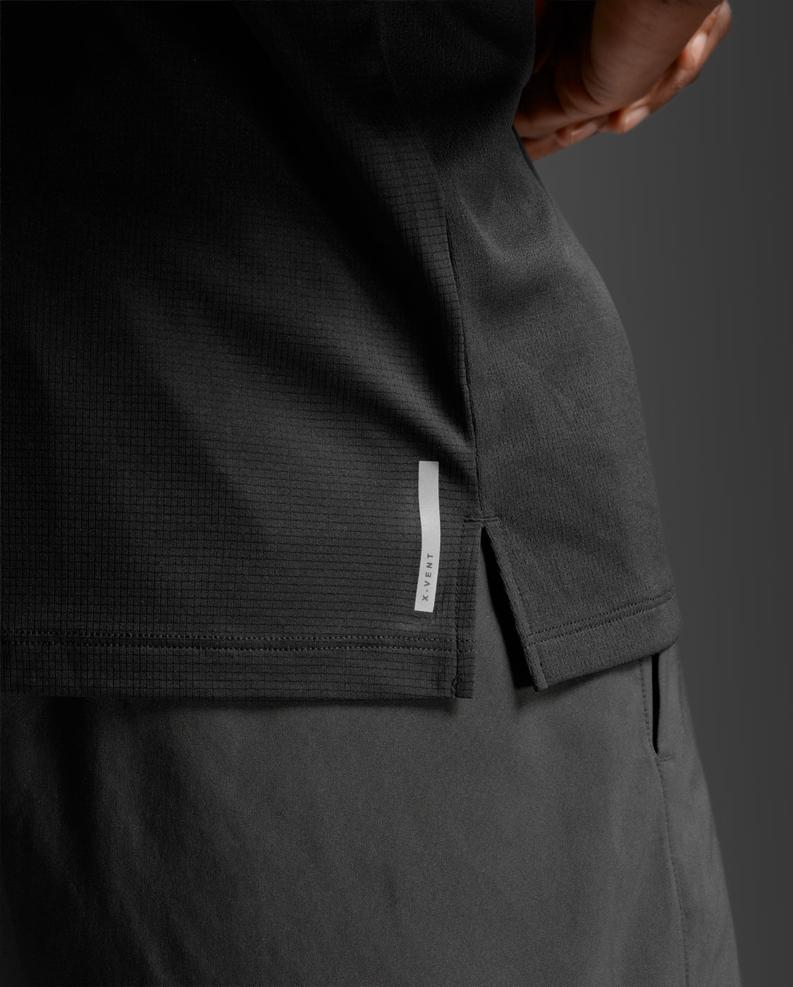 Aero Mesh Tank, Black/Silver Reflective