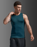 Aero Mesh Tank, Dark Moss/Silver Reflective