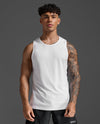 Aero Mesh Tank - WHITE/SILVER REFLECTIVE