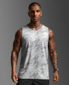 Aero Mesh Tank - WEATHERVANE MARBLE/BLACK REFLECTIVE